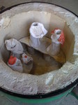 Dans le four a raku