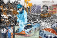 Racing is life  90x60 cm