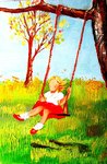 Regardes ! je vole aussi haut que les oiseaux !