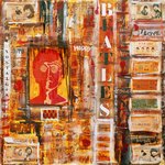 Sur toile  vendu  2007