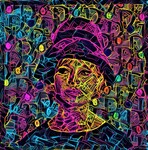 BB en n&eacute;on NTF